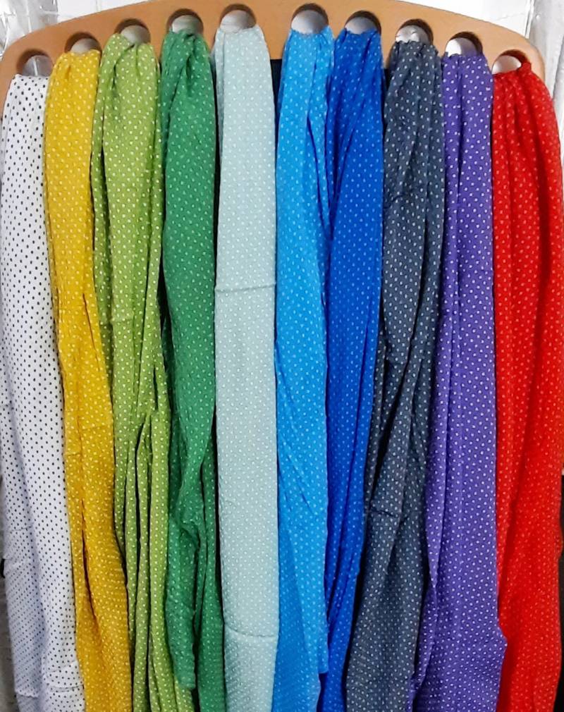 Scarf From Cotton & Silk Scarf From Cotton & Silk von FunnyGirlBerlin