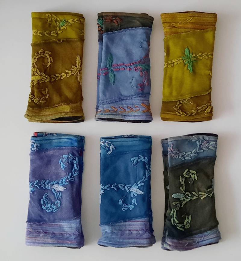 Patchwork Stulpen Gefüttert 6 Varianten Patchwork Stulpen Gefüttert 6 Varianten von FunnyGirlBerlin