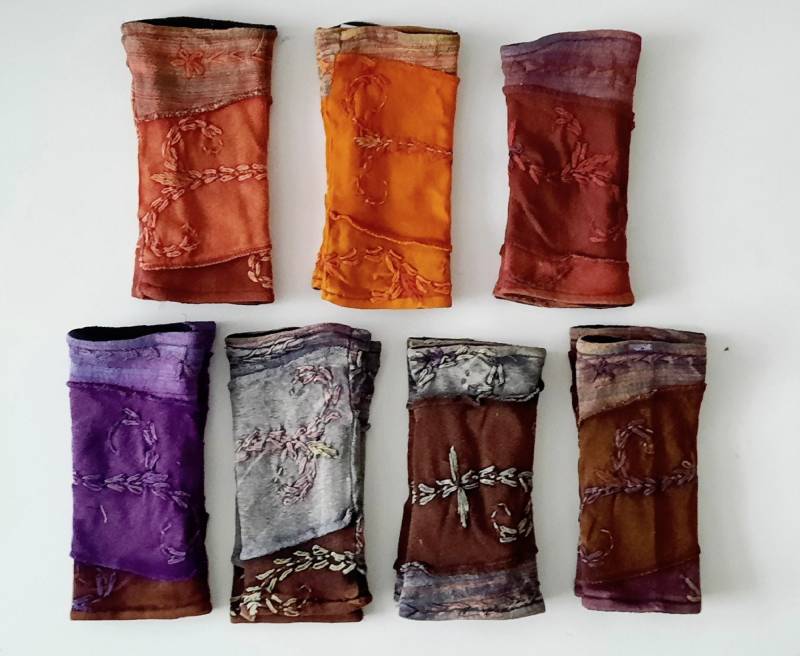 Patchwork Stulpen Gefüttert 7 Varianten Patchwork Stulpen Gefüttert 7 Varianten von FunnyGirlBerlin