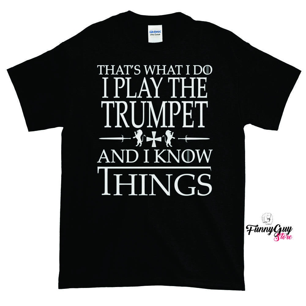 Trompete-T-Shirt | Trompete-Liebhaber-T-stück Niedliches Trompeten-T-Shirt Trompeter-T-stück Musiker Geschenk Für Trompetenlehrer Trompete von FunnyGuyStore