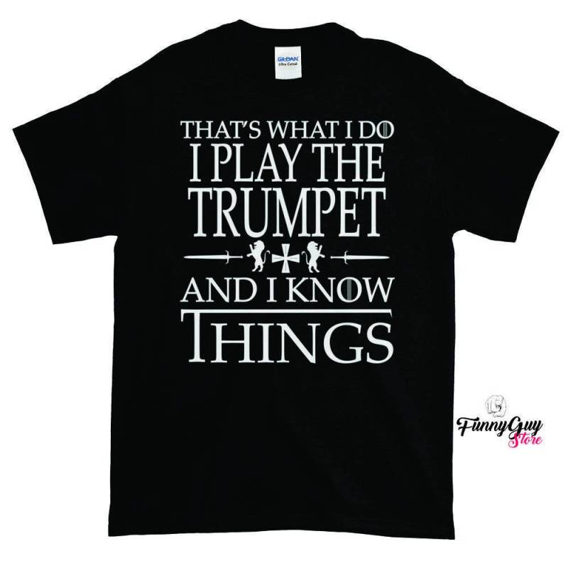 Trompete-T-Shirt | Trompete-Liebhaber-T-stück Niedliches Trompeten-T-Shirt Trompeter-T-stück Musiker Geschenk Für Trompetenlehrer Trompete von FunnyGuyStore
