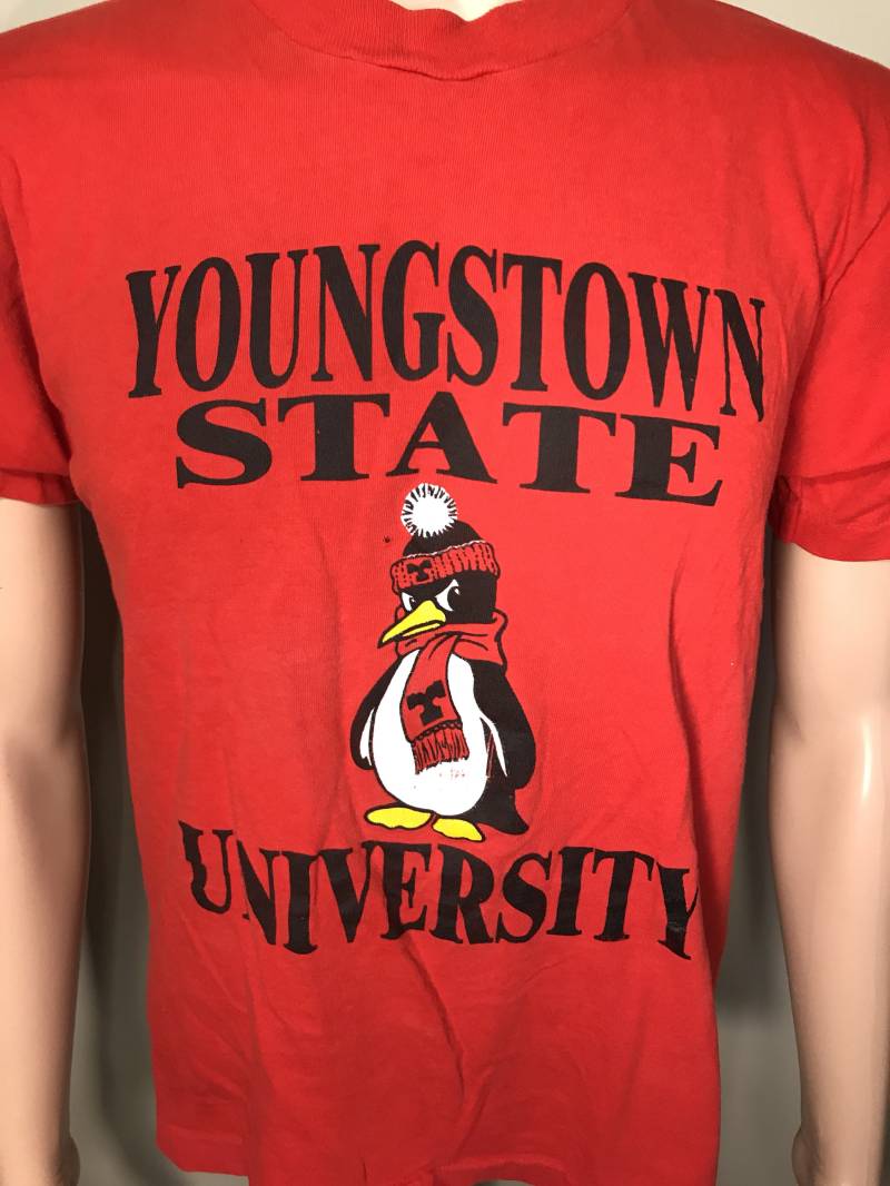 Vintage Youngstown State Universität T-Shirt Pinguin Grafik, Hergestellt in Den Usa Vintage Youngstown State Universität T-Shirt Pinguin Grafik, Hergestellt in Den Usa von FunnyTruckerHats
