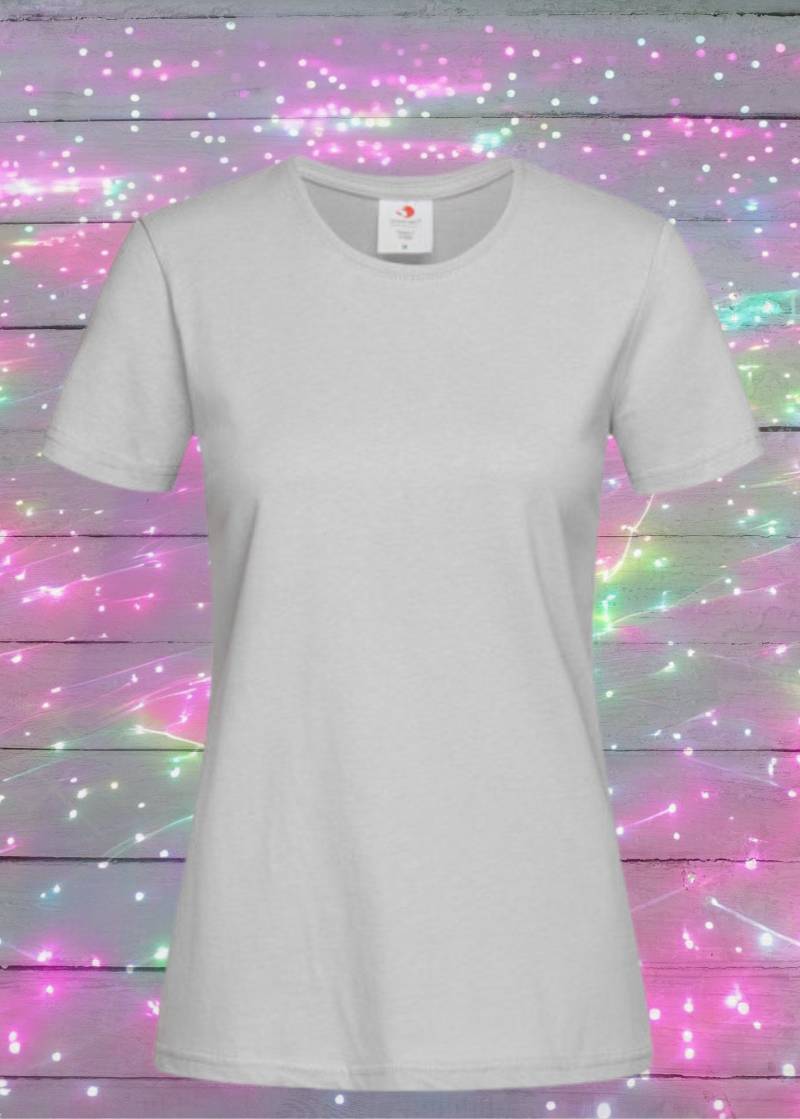 Damen T-Shirt Uni Verschiedene Farben Unbedruckt Zum Selber Gestalten Freizeit Ohne Spruch Unifarben Basic Shirt Damen T-Shirt Uni Verschiedene Farben Unbedruckt Zum Selber Gestalten Freizeit Ohne Spruch Unifarben Basic Shirt von FunnyZoomStore