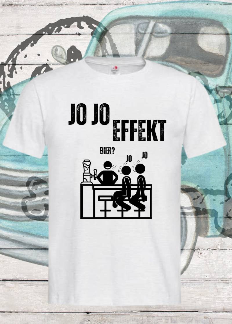 Herren T-Shirt Jo Effekt - Biertrinker Shirt Witziges Geschenk Geburtstagsidee Herren T-Shirt Jo Effekt - Biertrinker Shirt Witziges Geschenk Geburtstagsidee von FunnyZoomStore
