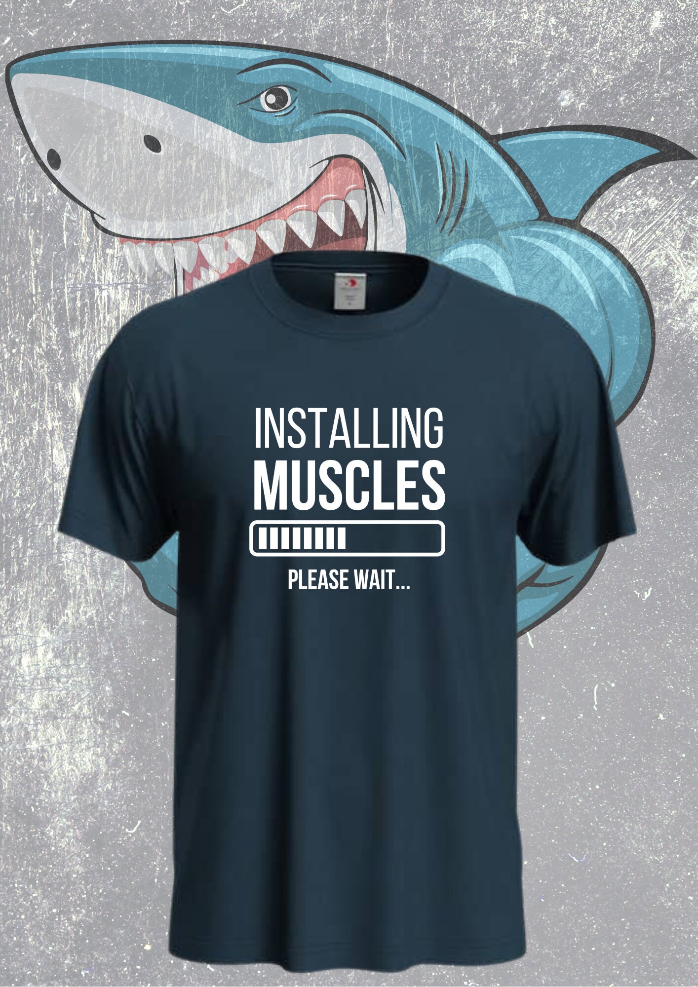 Männer T-Shirt "Installing Muscles Please Wait...' - Fitness Humor Shirt Männer T-Shirt "Installing Muscles Please Wait...' - Fitness Humor Shirt von FunnyZoomStore