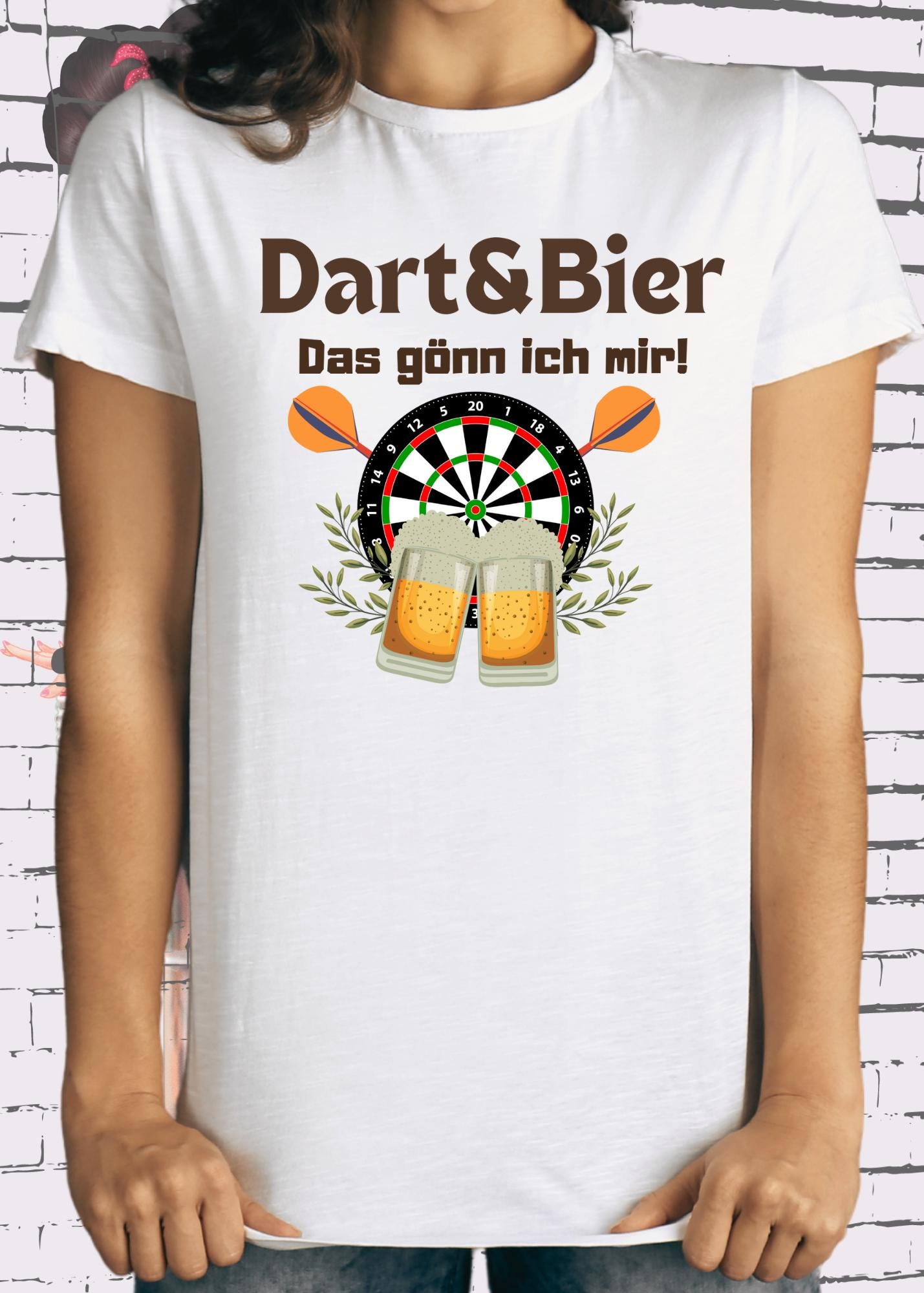 T-Shirt Dart & Bier Das Gönn Ich Mir Witziges Mit Spruch Geschenkidee Unisex T-Shirt Dart & Bier Das Gönn Ich Mir Witziges Mit Spruch Geschenkidee Unisex von FunnyZoomStore