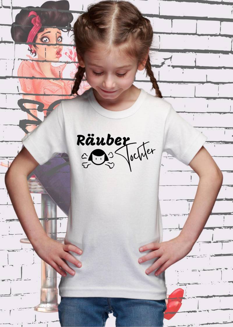 T-Shirt "Räuber Tochter' - Witziges Geschenk Für Freche Kids von FunnyZoomStore