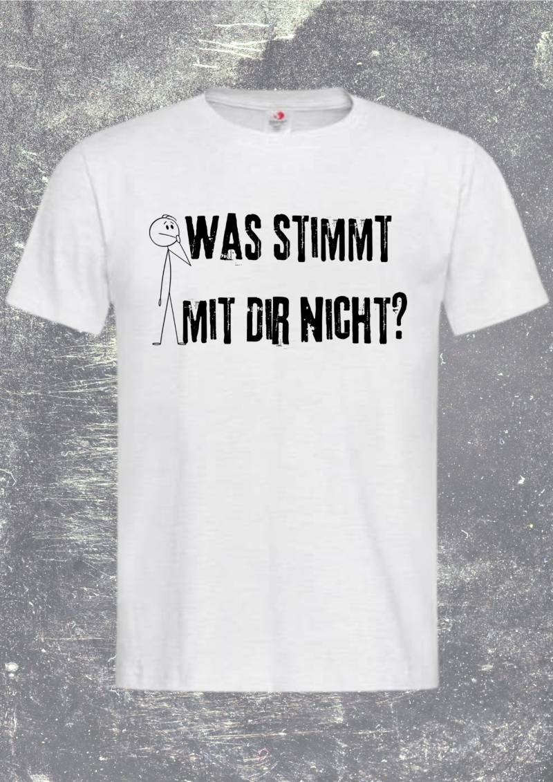 Was Stimmt Mit Dir Nicht? - Witziges T-Shirt Geschenk Für Geburtstag & Freizeit von FunnyZoomStore