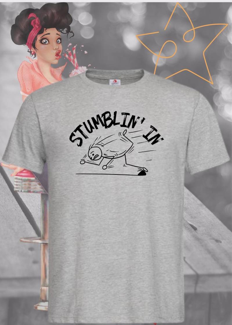 stumplin' in - Witziges Musik T-Shirt Mit Spruch stumplin' in - Witziges Musik T-Shirt Mit Spruch von FunnyZoomStore
