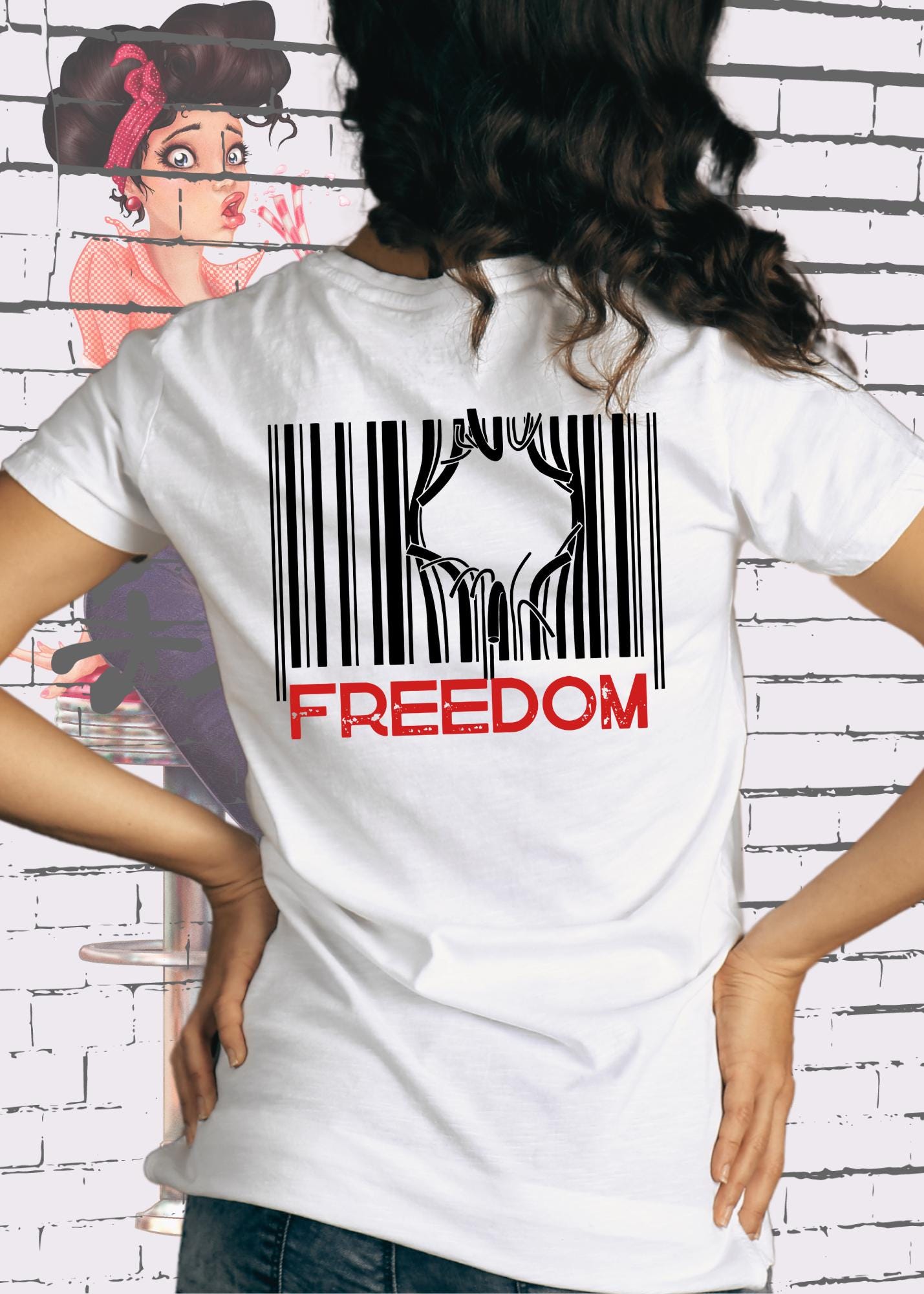 Freedom Ean - Unisex T-Shirt Für Freiheitsliebende von FunnyZoomStore