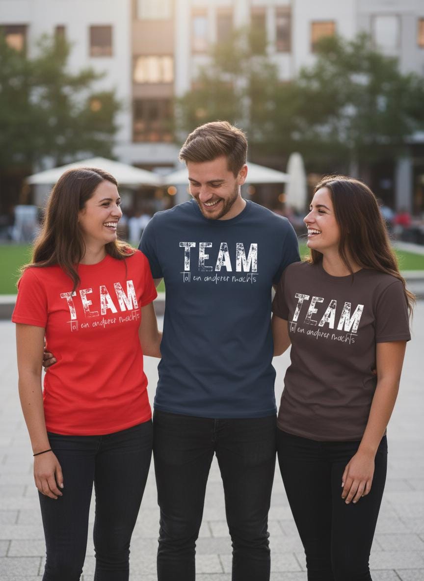 Unisex T-Shirt "Team - Toll, Ein Anderer Macht's' | Lustiger Spruch von FunnyZoomStore