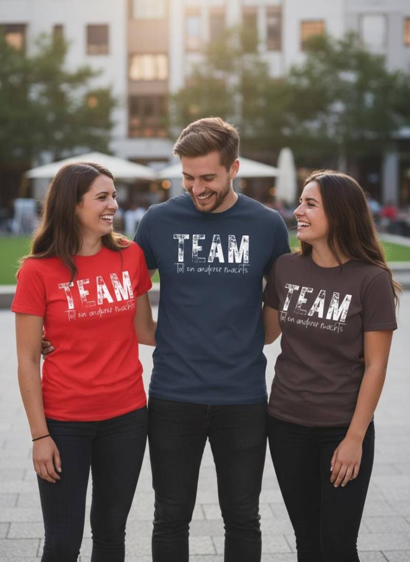 Unisex T-Shirt "Team - Toll, Ein Anderer Macht's' | Lustiger Spruch von FunnyZoomStore