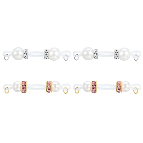 Funseedrr 2 Paar Fake Nippelpiercing Brustwarzenpiercing UV Silikon Faux Nippelschmuck ohne Piercing Clip auf Nippel für Frauen Körperschmuck von Funseedrr