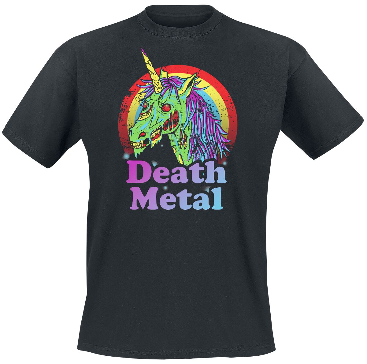 Funshirt Death Metal T-Shirt schwarz in 3XL von Funshirt