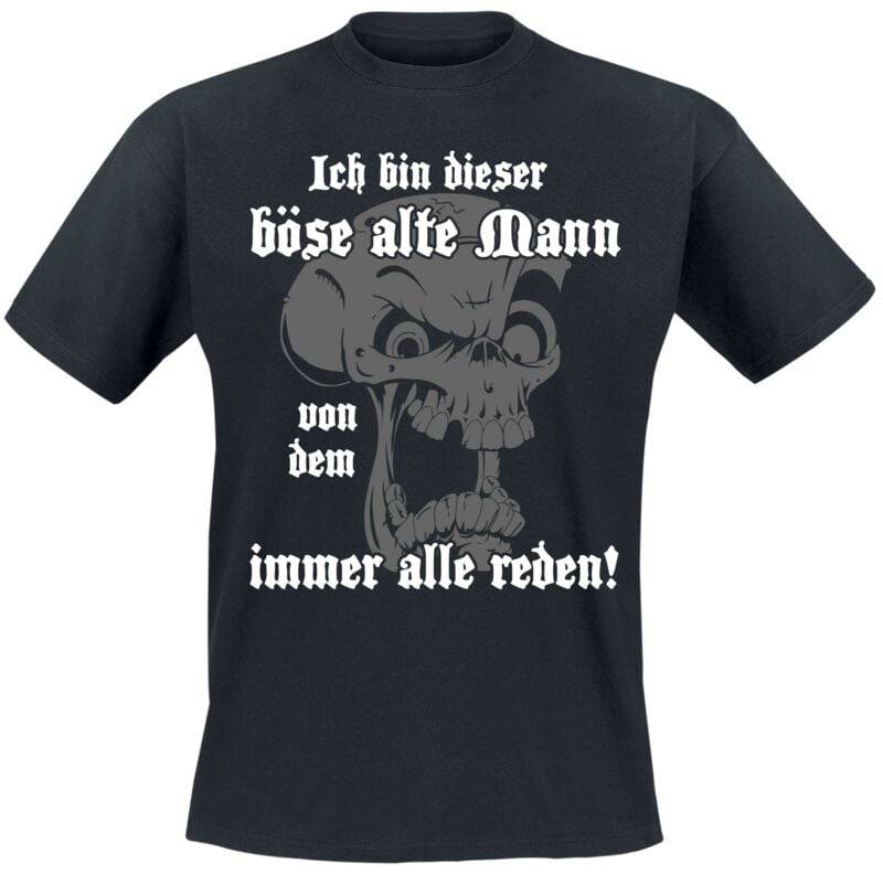 Funshirt Ich bin dieser böse alte Mann von dem immer alle reden! T-Shirt schwarz in 3XL Funshirt Ich bin dieser böse alte Mann von dem immer alle reden! T-Shirt schwarz in 3XL von Funshirt