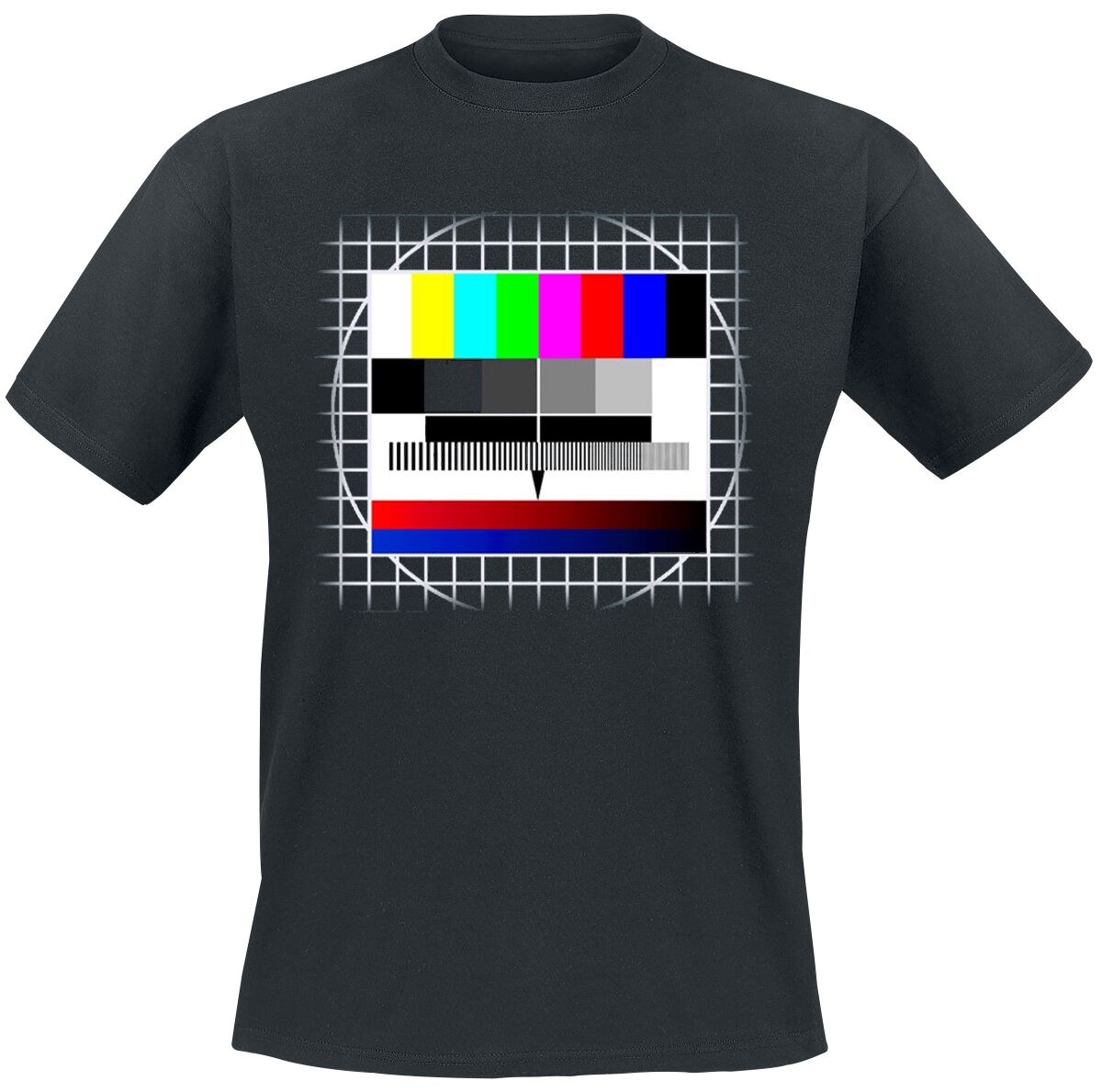 Funshirt T-Shirt - Testbild - S bis 3XL - für Männer - Größe 3XL - schwarz von Funshirt