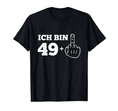 49+1 T-Shirt Männer 50. Geburtstag Geschenk-Idee T-Shirt von Funshirts mit Spruch für Herren und Männer