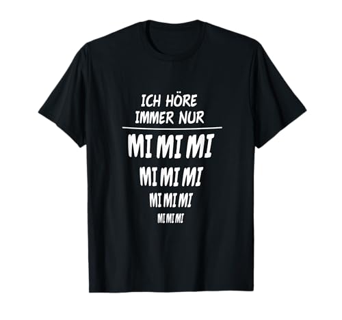 T-Shirt Männer Geschenk-Idee Ich hör nur Mimimi T-Shirt T-Shirt Männer Geschenk-Idee Ich hör nur Mimimi T-Shirt von Funshirts mit Spruch für Herren und Männer