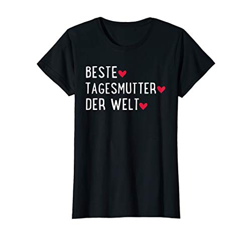 Damen Beste Tagesmutter der Welt T-Shirt von Funshirts