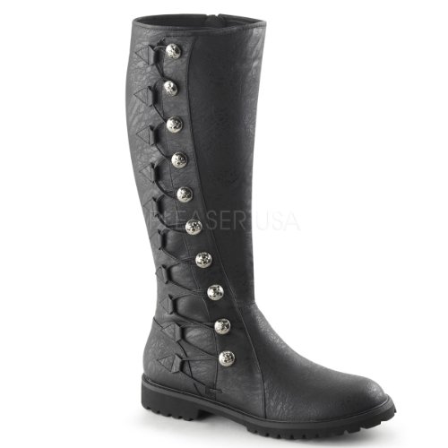 Funtasma Herren GOTHAM-109 Klassische Stiefel, Schwarz (Blk Distressed Pu), 42 EU von Funtasma