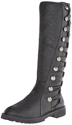 Funtasma GOTHAM-109, Herren Klassische Stiefel, Schwarz (Blk Distressed Pu), 42 EU (9 UK) von Funtasma