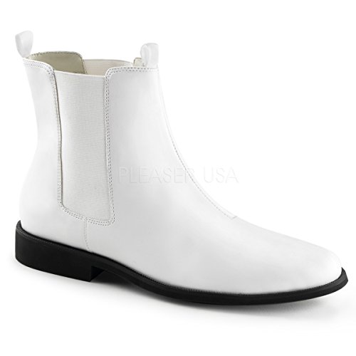 Funtasma Herren TROOPER-12 Klassische Stiefel, Weiß (White), 44.5 EU von Funtasma