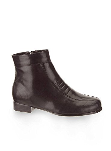 Funtasma Retro-Disco-Stiefeletten Pimp-50 - matt Schwarz Gr. 48 bis 49 von Funtasma