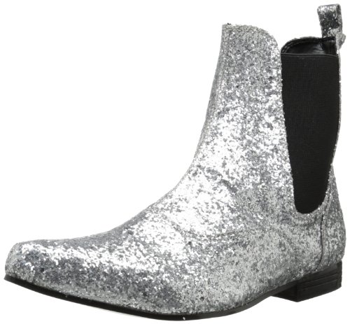 Pleaser Chelsea-58G, Herren Stiefeletten ohne Futter, Silber - Silberfarben, 46 EU (13 UK) von Funtasma