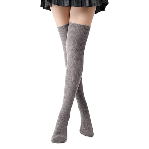 Funtery Kniestrümpfe Damen, 60cm Damen Overknee Socken Strick Overknee Strümpfe Socks Gestrickt Stiefelstrümpfe Legwarmers Socken Stulpen Warme Winter Überknie Kniestrümpfe für Damen und Mädchen Funtery Kniestrümpfe Damen, 60cm Damen Overknee Socken Strick Overknee Strümpfe Socks Gestrickt Stiefelstrümpfe Legwarmers Socken Stulpen Warme Winter Überknie Kniestrümpfe für Damen und Mädchen von Funtery