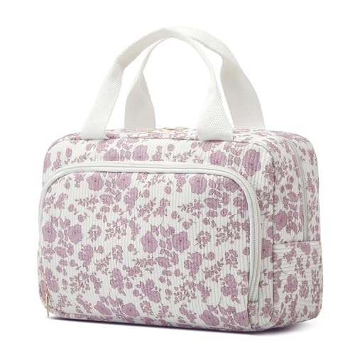 Funtlend Kulturtasche Damen Cord Kosmetiktasche Kosmetikbeutel Cord kulturbeutel Kosmetik Tasche Reise Kulturbeutel Waschtasche für Travel Mädchen Damen Funtlend Kulturtasche Damen Cord Kosmetiktasche Kosmetikbeutel Cord kulturbeutel Kosmetik Tasche Reise Kulturbeutel Waschtasche für Travel Mädchen Damen von Funtlend