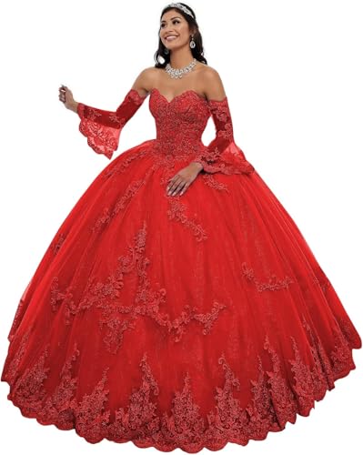 Fuomomo Formelles Abendkleid für Damen mit herzförmigem Ausschnitt und Prinzessinnen-Stil MT032 von Fuomomo