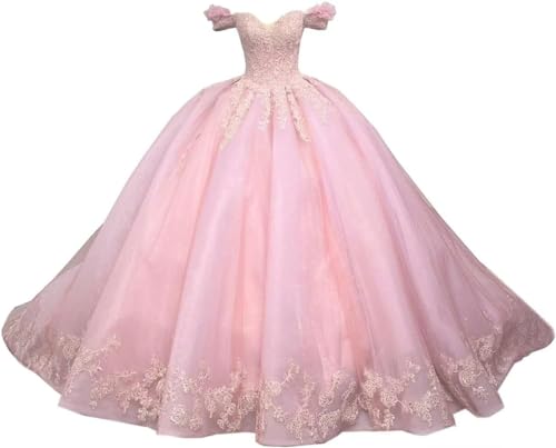 Fuomomo Princesa Dulce 15 16 Quinceañera-Abendkleider Quinceañera-Abendkleider mit ausgezogenen Männern Tulpenfest-Abendkleider Lange Quinceañera-Abendkleider mit Zug MT026 von Fuomomo