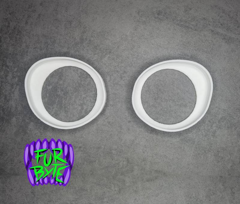 Universal Eye Blanks 3D Printed Fursuit Furry Universal Eye Blanks 3D Printed Fursuit Furry von FurByte