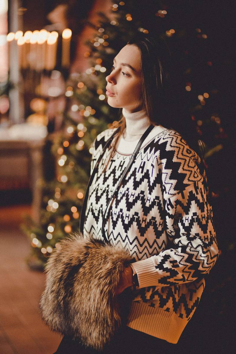 Echter Waschbär Pelz Muff Handwärmer Für Frauen | Große Flauschige Fell Handtasche Winter Accessoire Geschenk von FurForestfox