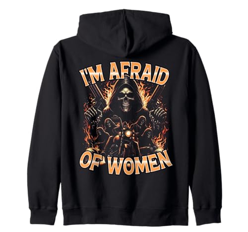 Ich Habe Angst Vor Frauen Frecher Humor Lustiger Sarkasmus Kapuzenjacke Ich Habe Angst Vor Frauen Frecher Humor Lustiger Sarkasmus Kapuzenjacke von Furcht Humor Kühnes Statement Meme 90er Bootleg