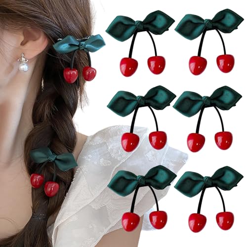 6 Stück Kirsche Haarspangen Rot Grün Weihnachten Haarschmuck für Frauen Alligator Acryl Kirsche Seite Haarnadeln Pferdeschwanz Haarspangen für Winter Tägliche Weihnachten Haarschmuck 6 Stück Kirsche Haarspangen Rot Grün Weihnachten Haarschmuck für Frauen Alligator Acryl Kirsche Seite Haarnadeln Pferdeschwanz Haarspangen für Winter Tägliche Weihnachten Haarschmuck von Furimuk