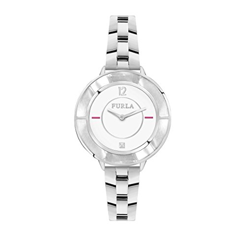 FURLA Damen Analog Quarz Smart Watch Armbanduhr mit Edelstahl Armband R4253109503 von FURLA