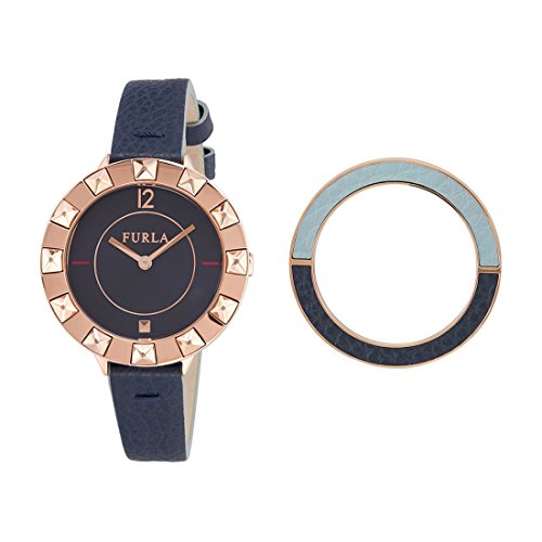 FURLA Damen Analog Quarz Smart Watch Armbanduhr mit Leder Armband R4251109516 FURLA Damen Analog Quarz Smart Watch Armbanduhr mit Leder Armband R4251109516 von Furla