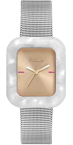 FURLA Damen Analog Quarz Uhr mit Edelstahl Armband R4253111502 von Furla
