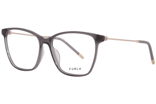 FURLA Damen Vfu635 Sonnenbrille, Grau (Shiny Transp.Grey), 52 von Furla