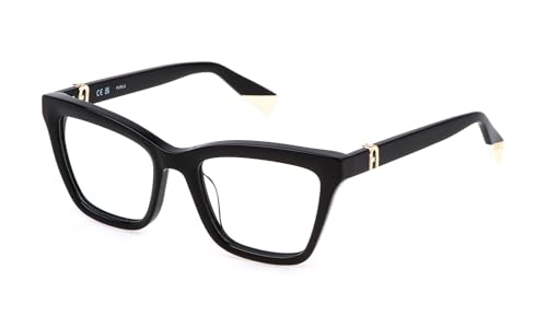 Furla Damen Vfu763 Brillenfassungen auf Rezept, Schwarz (Shiny Black), 51/140/19 von Furla