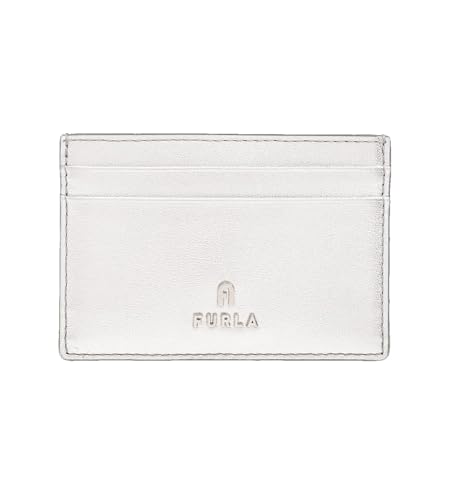 FURLA Kreditkartenetui Camelia Color Silver (WP00305-BX2658-Y3000-1-003), Farbe: Silber, S, Zeitgenössisch von Furla