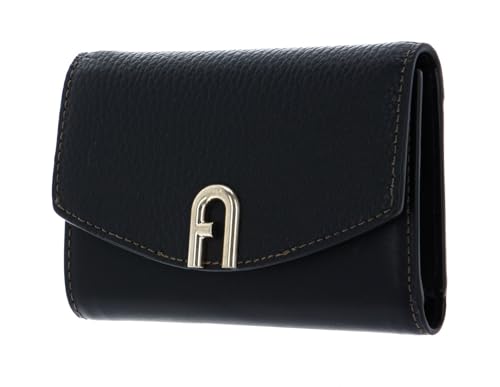 Furla Primula Compact Wallet with Zip M Nero von Furla