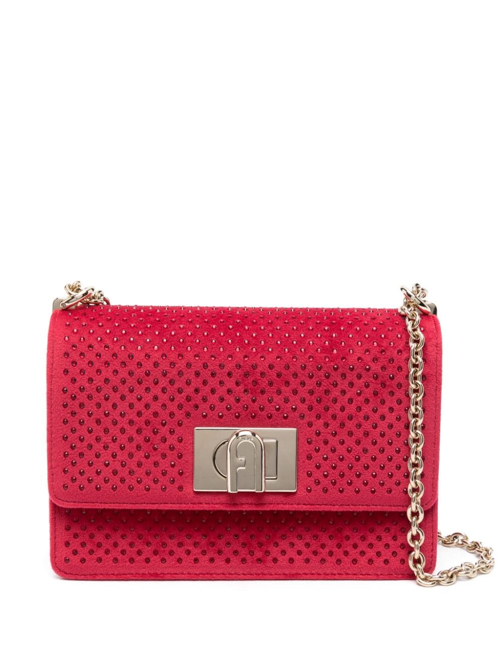 Furla 1927 Handtasche mit Strass - Rot von Furla