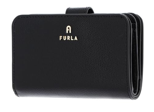 Furla Brieftasche Camelia Bi-Fold Schwarz (WP00314-ARE000-O6000-1-007), Schwarz, M, Zeitgenössisch von Furla