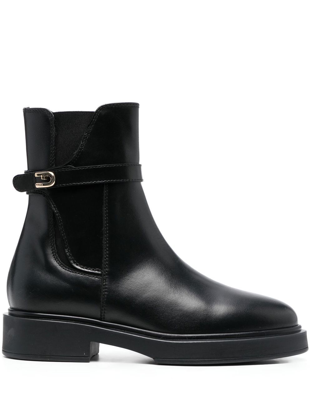 Furla Chelsea-Boots mit runder Kappe - Schwarz von Furla