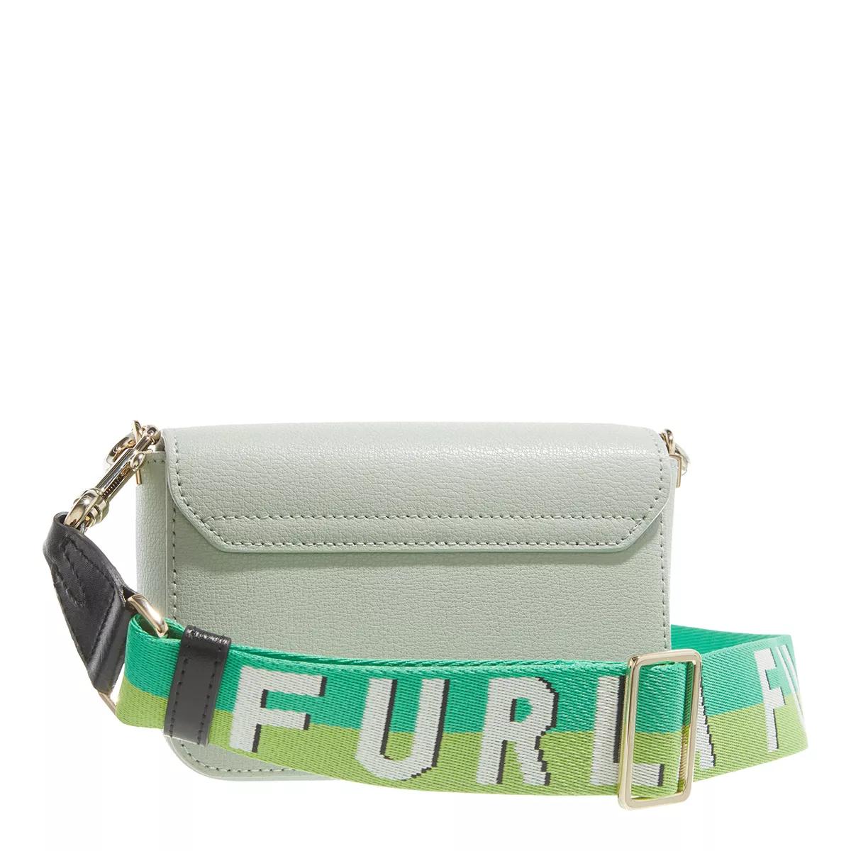 Furla Crossbody Bags - Metropolis Mini C.Body Webbing Strap - Gr. unisize - in Grün - für Damen von Furla