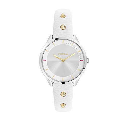 FURLA Damen Analog Quarz Uhr mit Leder Armband R4251102524 von Furla