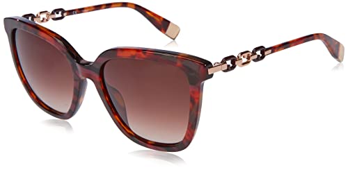 Furla Damen SFU532 Sunglasses, Perle Rot/Havana, 54 von Furla