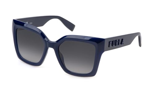 Furla Damen Sfu810v Sonnenbrille, Glänzendes Opalblau, 53/20/140 Furla Damen Sfu810v Sonnenbrille, Glänzendes Opalblau, 53/20/140 von Furla